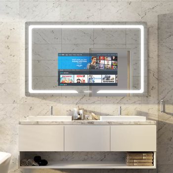 Smart Mirror TV Bathroom