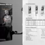 Product parameters of Vercon interactive smart fitness mirror