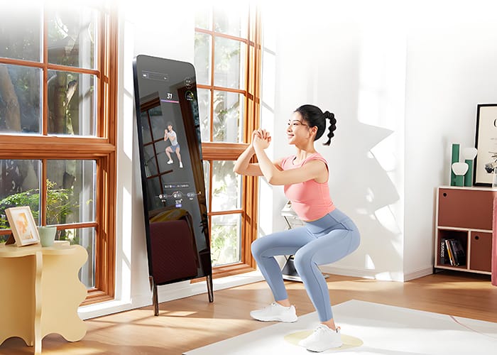 Personalized Workouts mirror