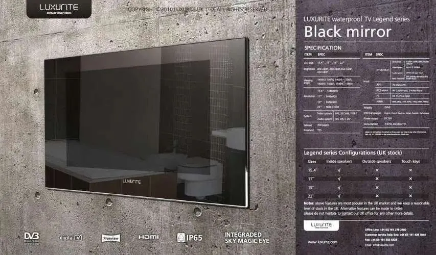 smart mirror tv