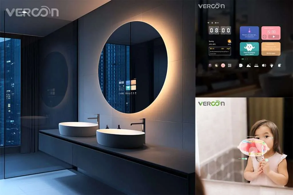 Modern Smart Mirror Combines the latest technology and Solutions