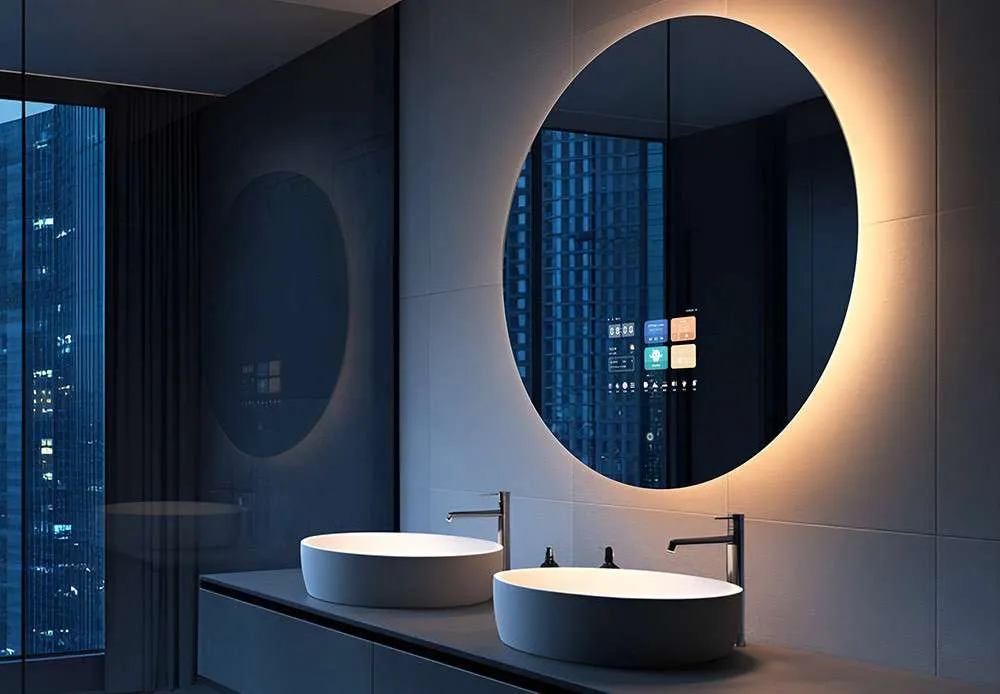 Vercon Magic Smart Mirror For Bathroom, Beauty, and Fitness