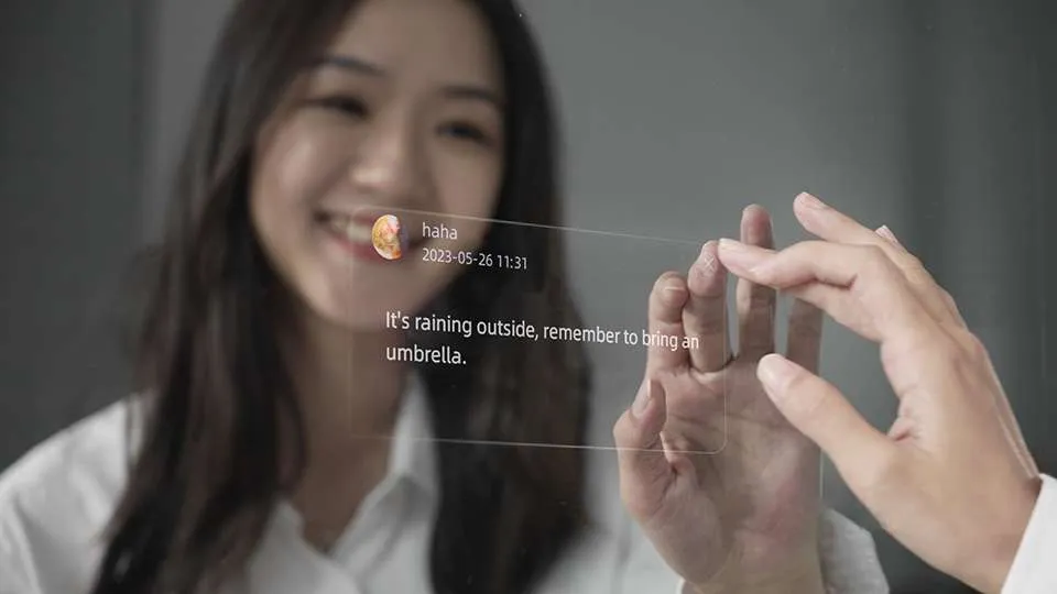 start smart mirror, turn on smart mirror, power on smart mirror